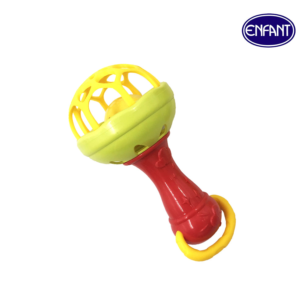 Baby mushroom shape Hand Bell Rattles Safe silicone Infant Appease Rattles Hand Bells