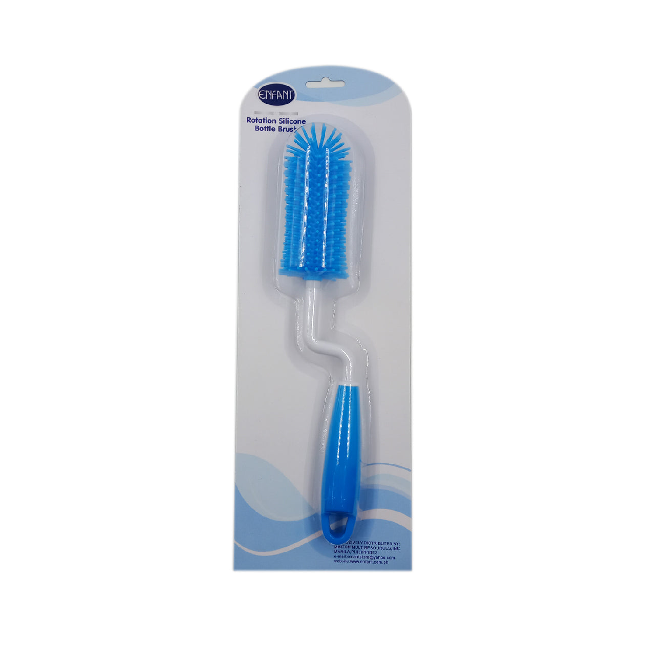 Enfant Baby Rotation Silicone Bottle Brush