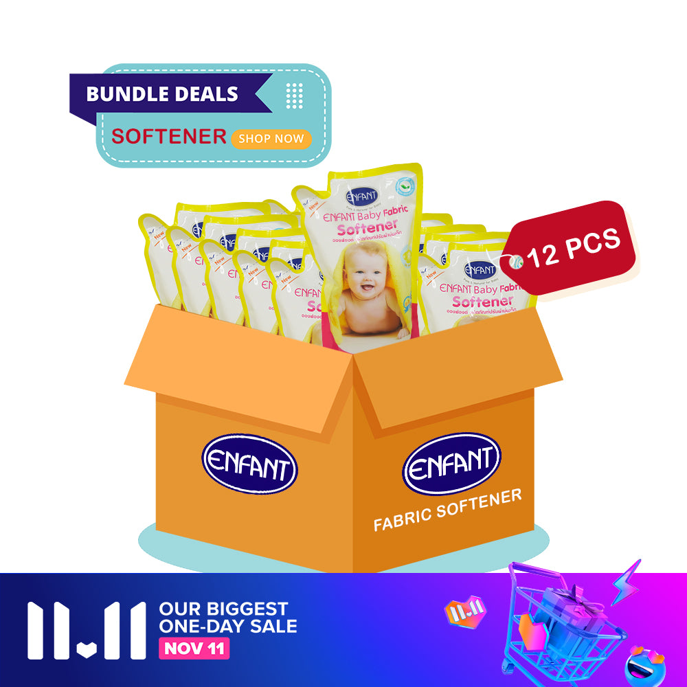 Enfant Extra Care Fabric Softener for Baby Clothes 700ml/12PCS Box Deal/ Carton Deal