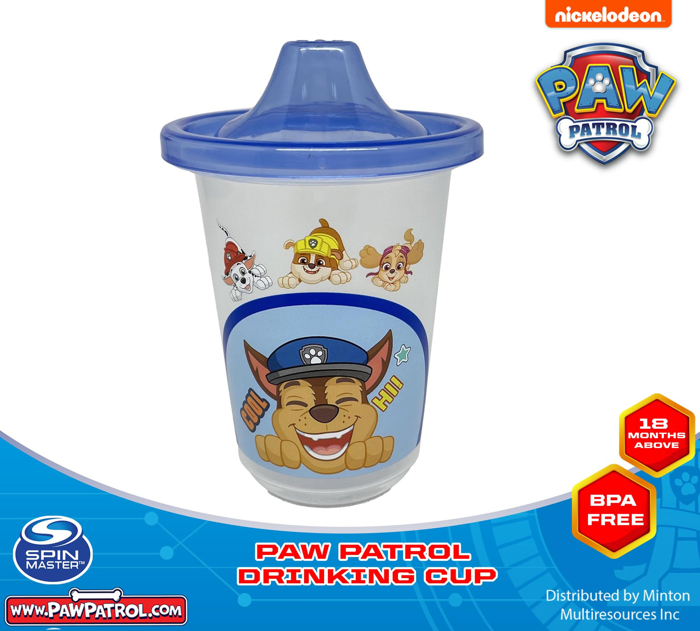 PAW PATROL Kids Plastic DRINKING CUP