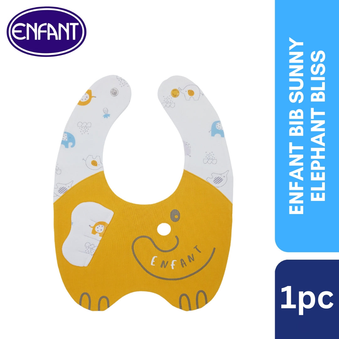 Enfant Bib Sunny Elephant Bliss