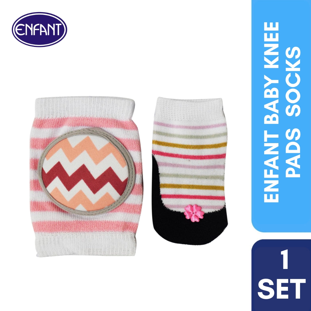 enfant Baby safety Crawling knee pads and socks
