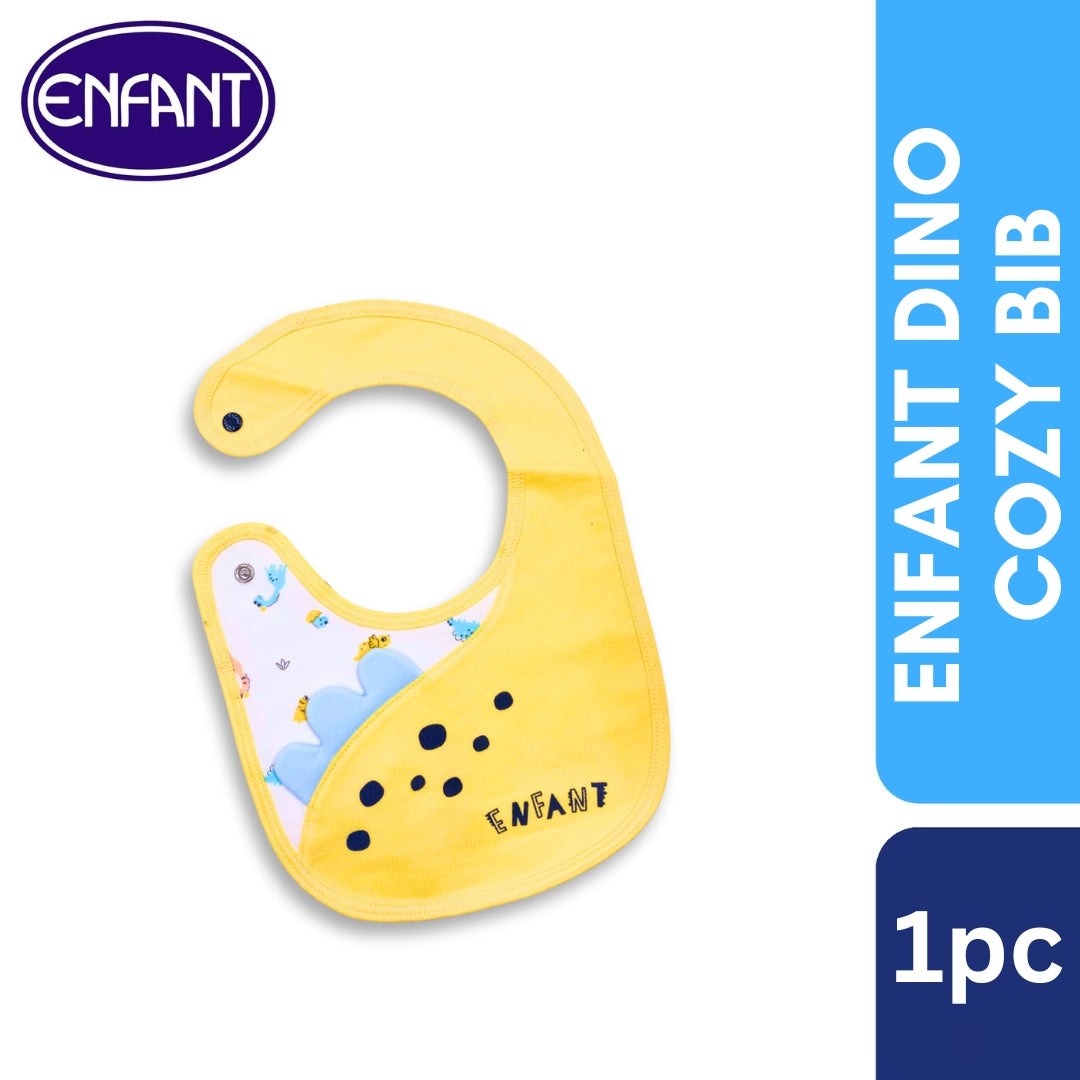 Enfant Dino Cozy Bib