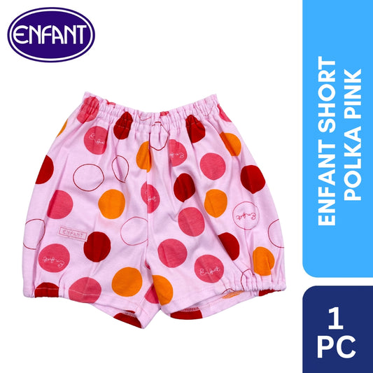 Enfant Short Polka Pink