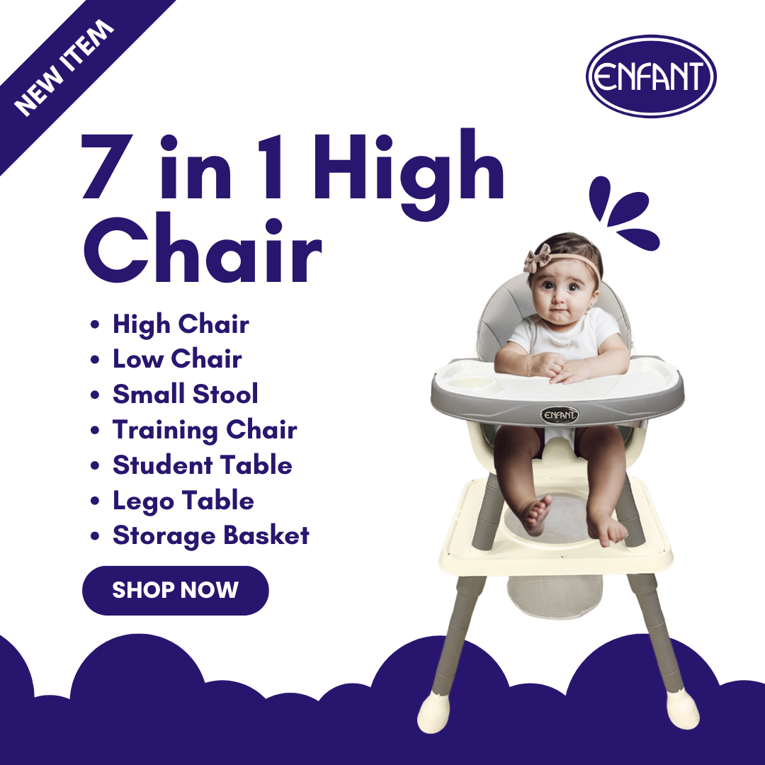 ENFANT hc-32 _ 7 in 1 HIGH CHAIR