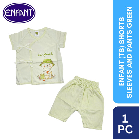 Enfant (TS) Shorts Sleeves and Pants Green