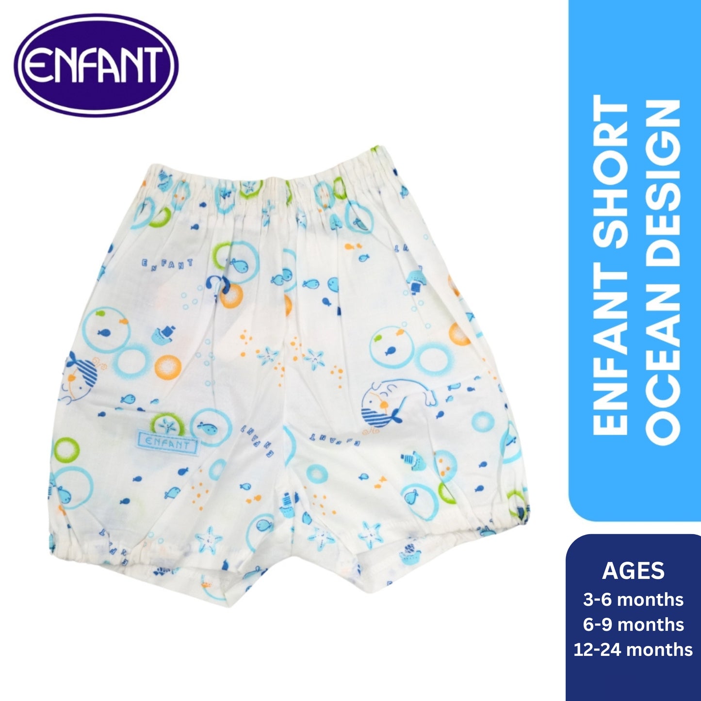 Enfant Short Ocean design
