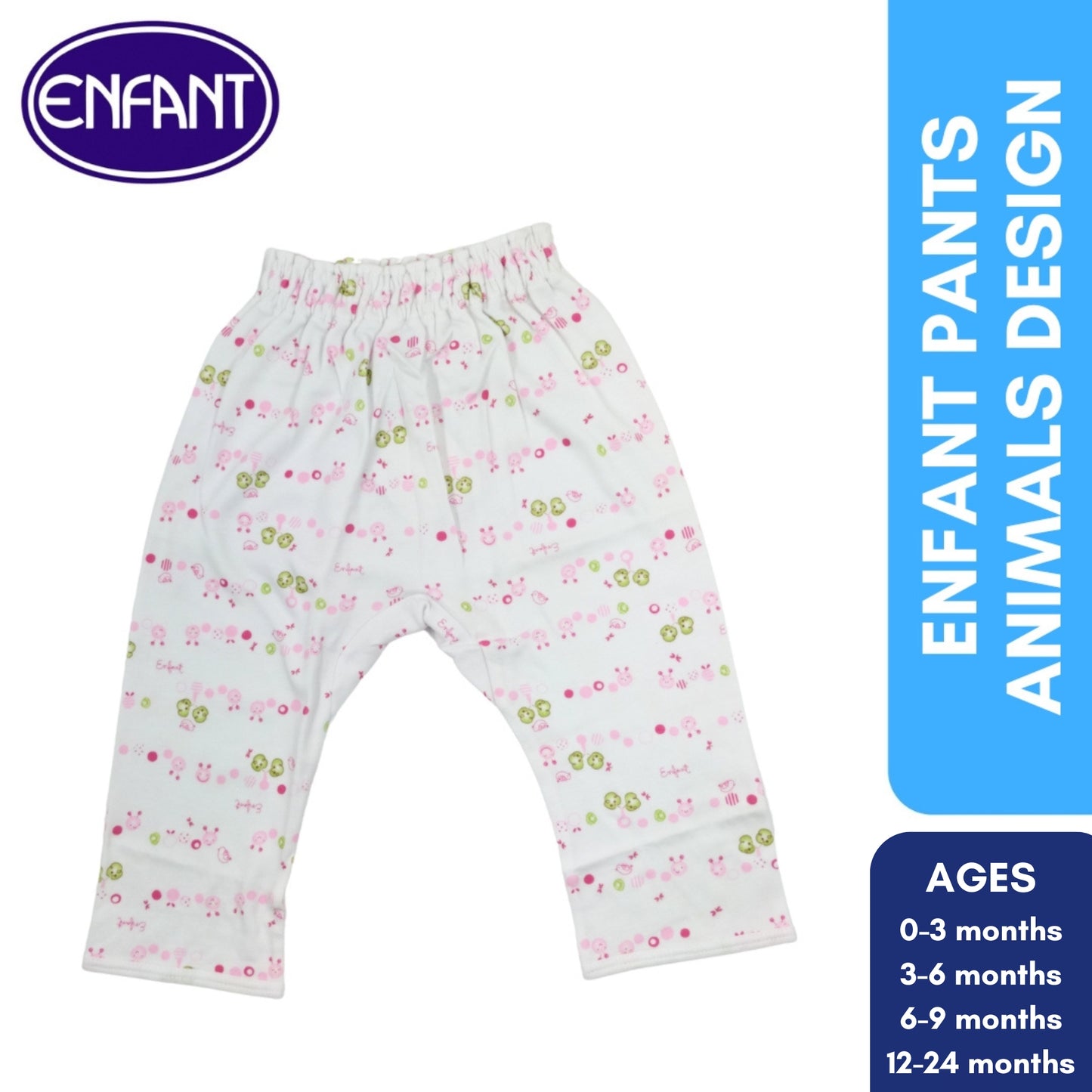 Enfant Pants Animals Design
