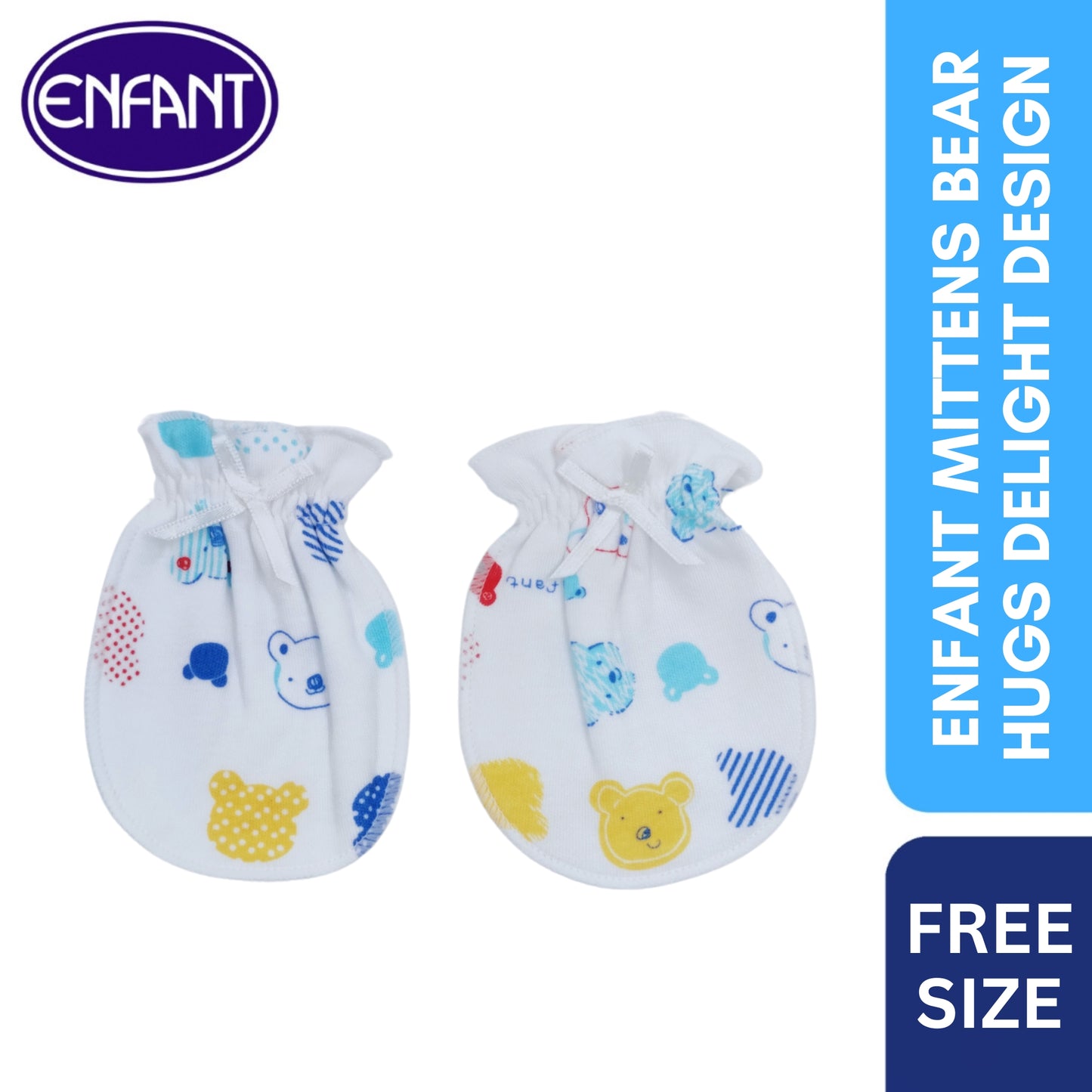 Enfant mittens Bear Hugs Delight design