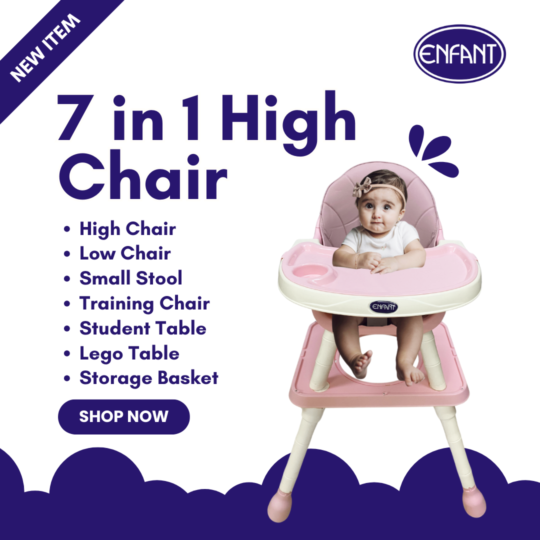 ENFANT hc-32 _ 7 in 1 HIGH CHAIR