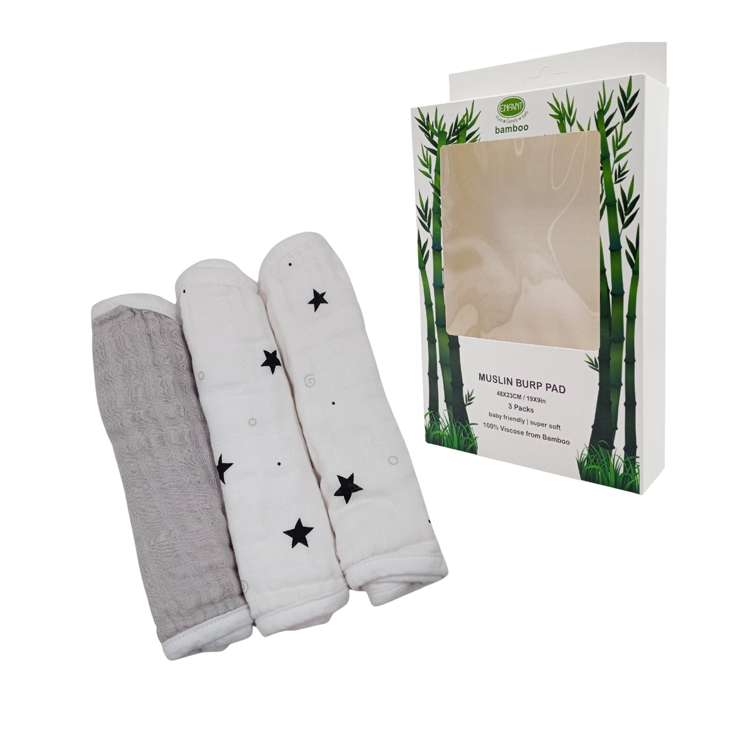 ENFANT BAMBOO BURP CLOTH PAD