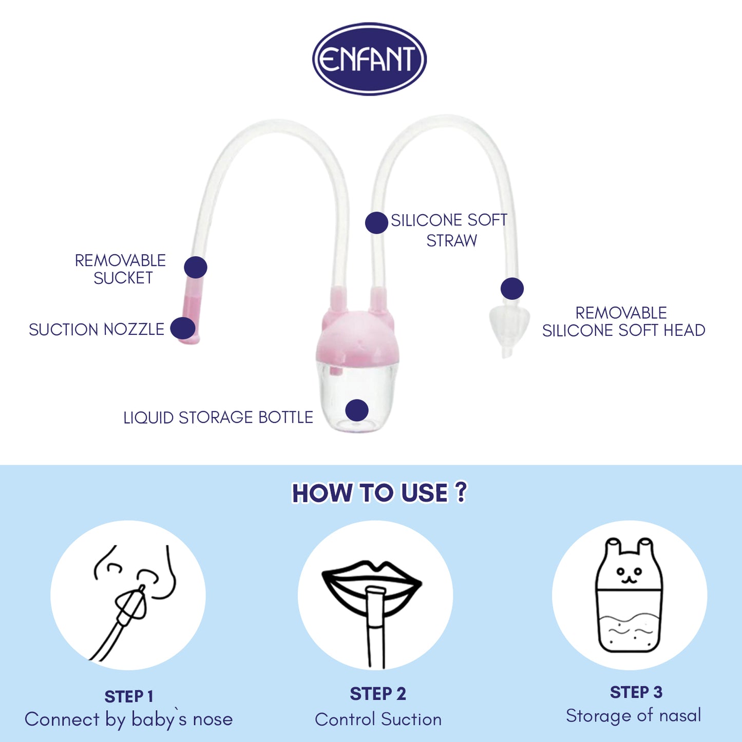 Enfant Baby Nasal Aspirator for baby - Nose
