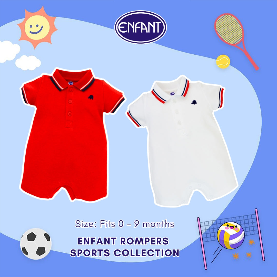 Enfant Rompers Sport Collection