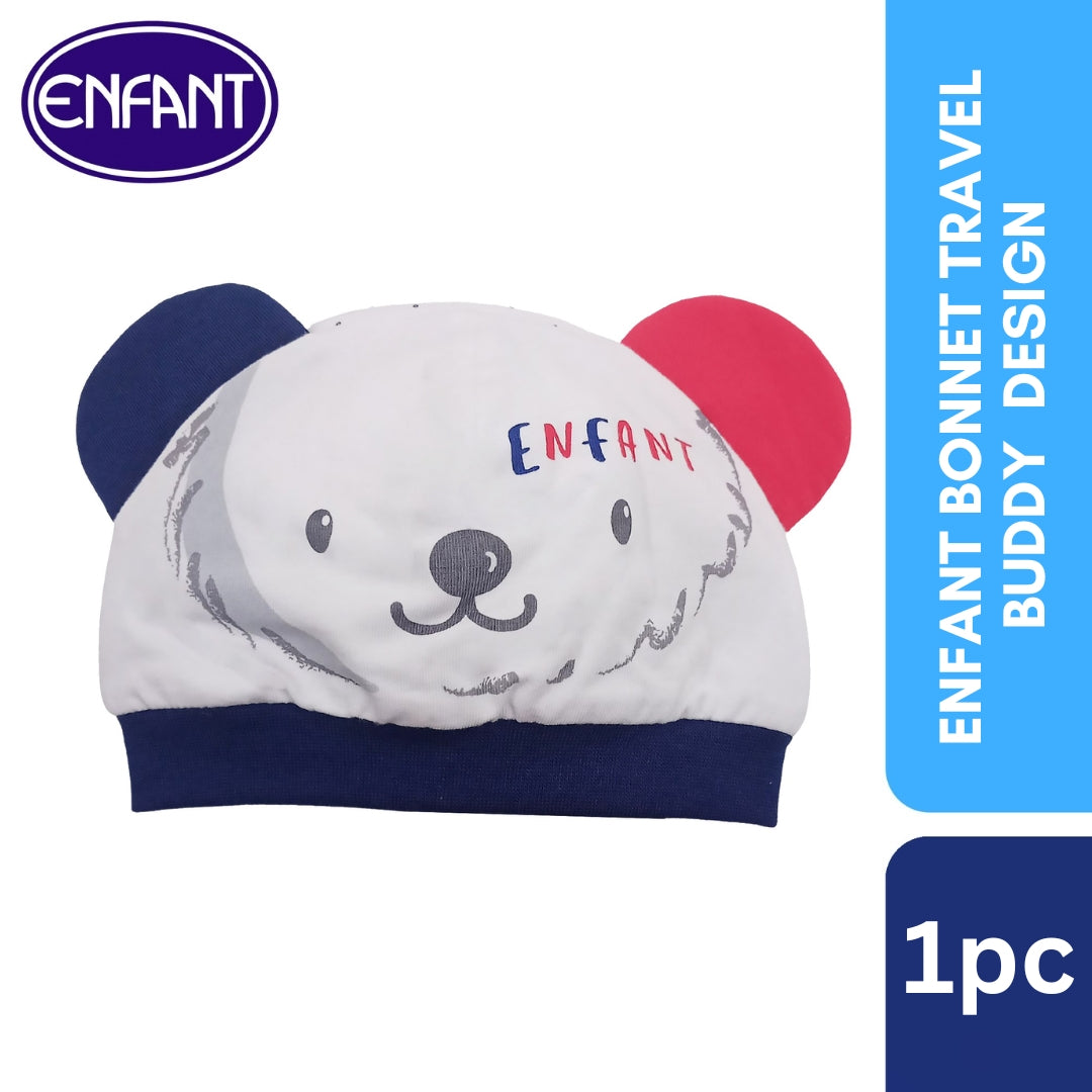 Enfant Bonnet Travel Buddy Set