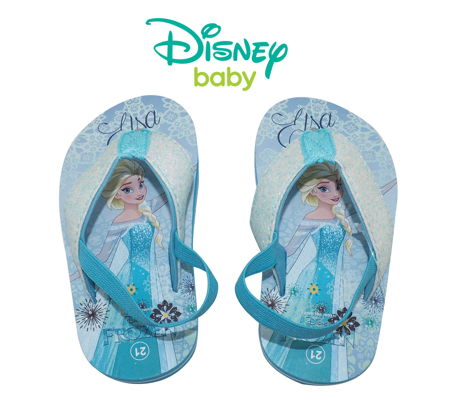 Disney Baby Toddler Princess Rapunzel Ballerina Shoes Size 19-24 Sandals Shoes and Slippers