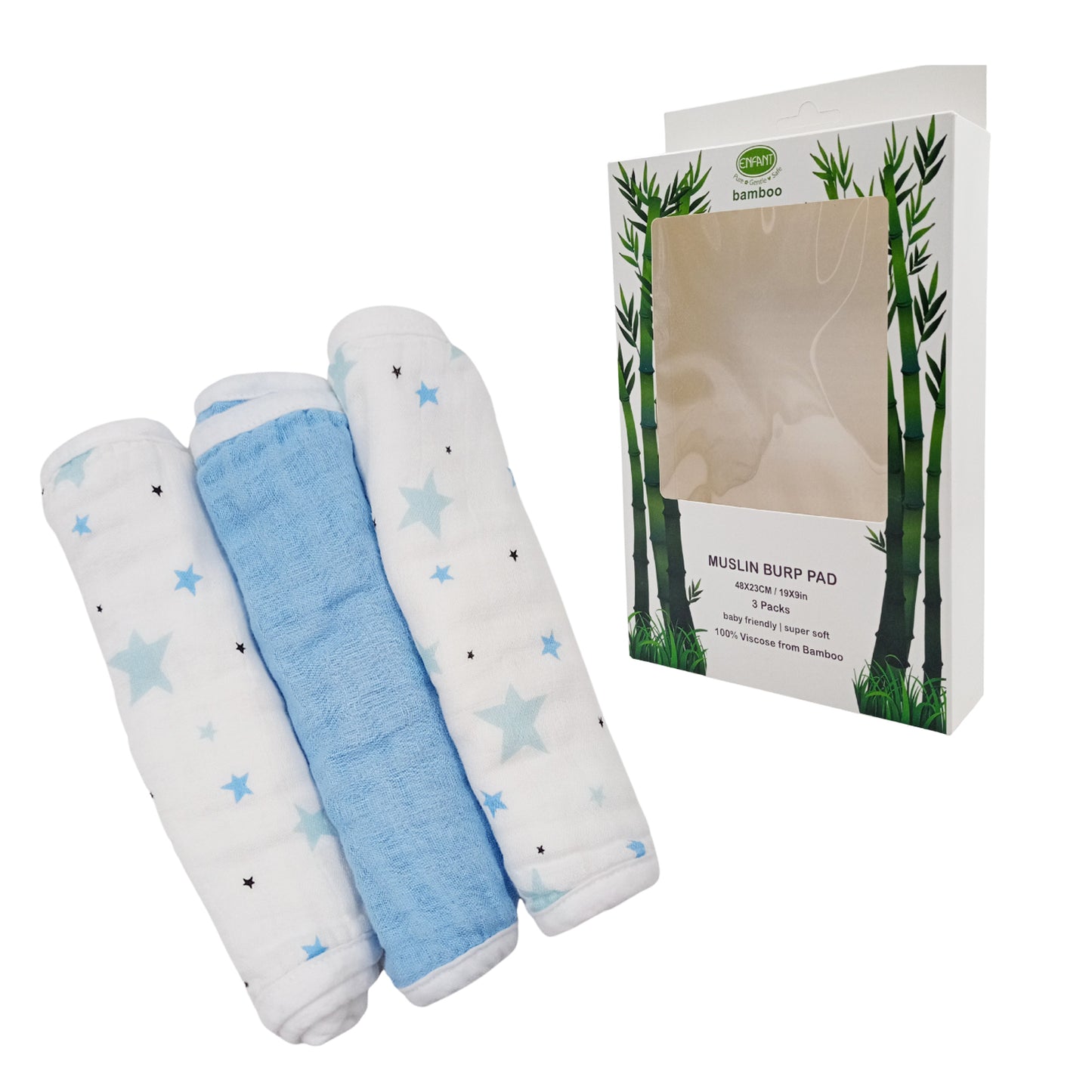 ENFANT BAMBOO BURP CLOTH PAD
