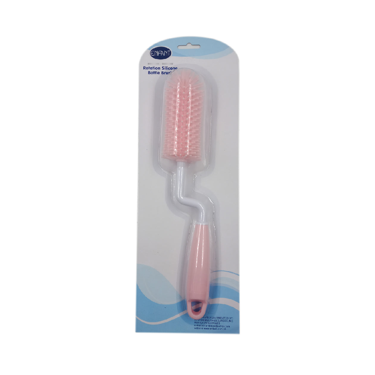 Enfant Baby Rotation Silicone Bottle Brush