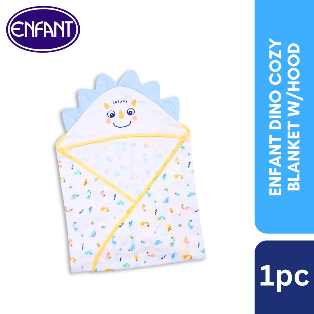 Enfant Dino Cozy blanket w/hood