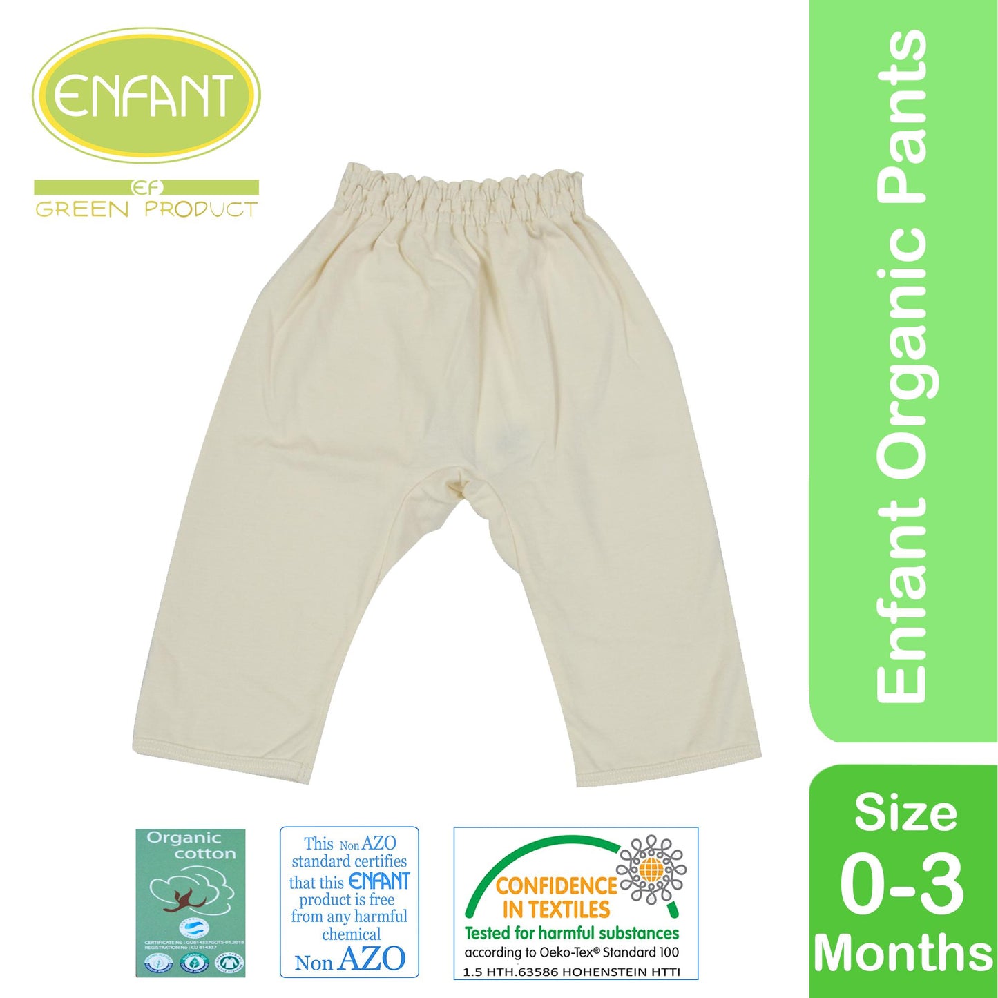 Enfant Organic Newborn Baby Pants Pajama Unisex