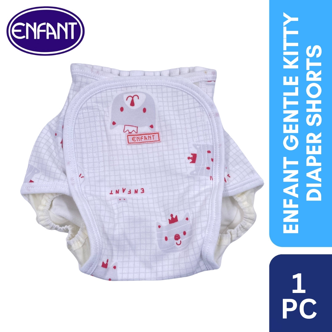 Enfant Gentle Kitty Diaper Shorts