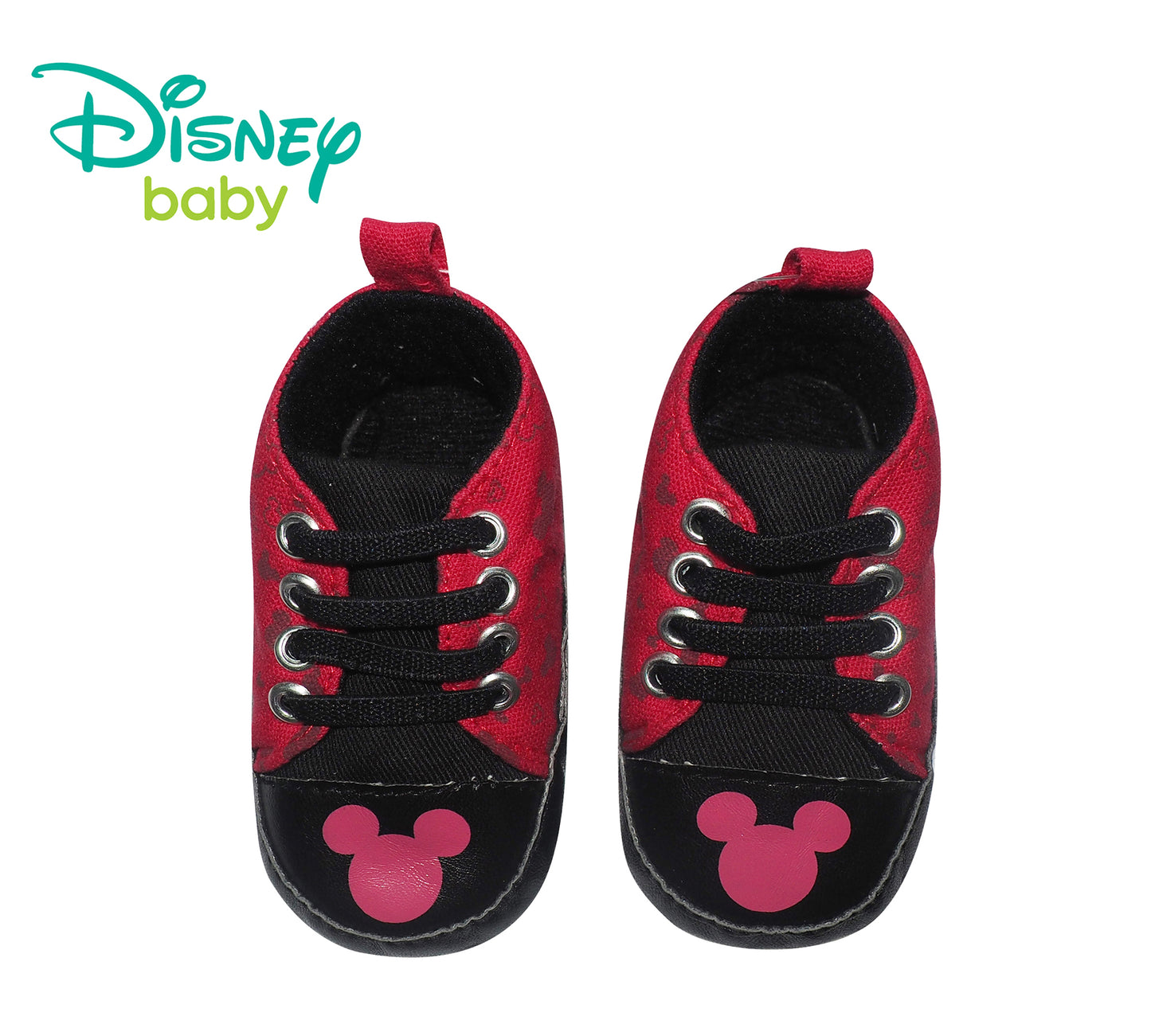 Disney Baby Mckey Mouse Shoes (red)