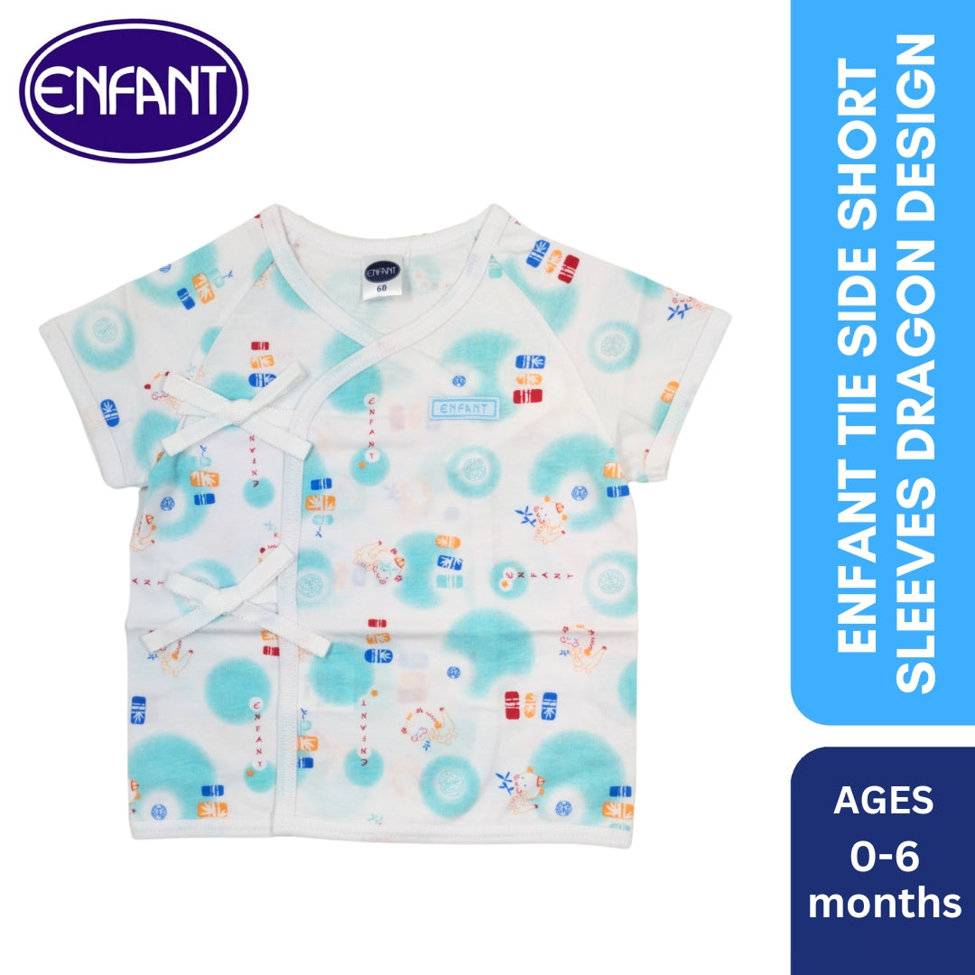 Enfant Tieside Short Sleeves Dragon design