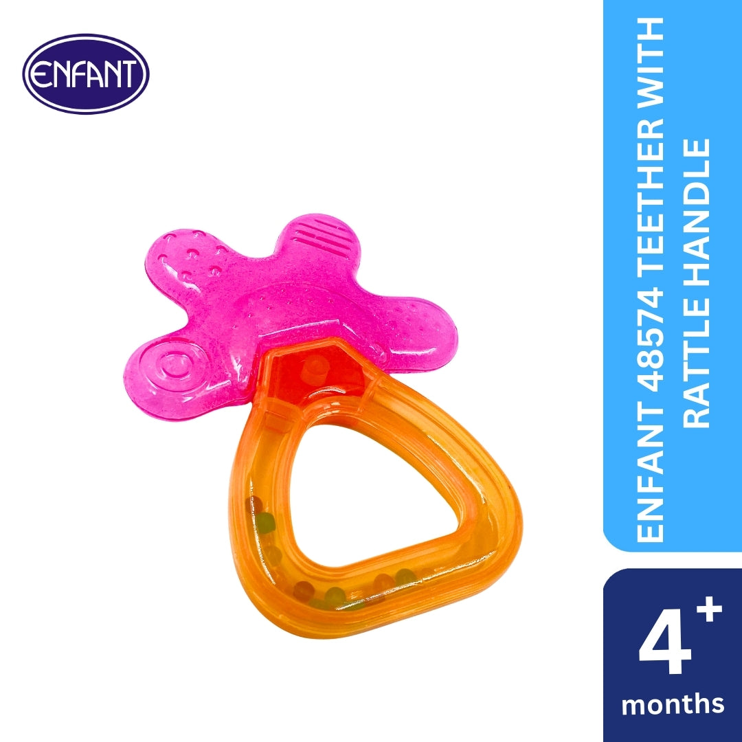 ENFANT RATTLE WATER FILLED TEETHER FOR TEETHING RELIEF