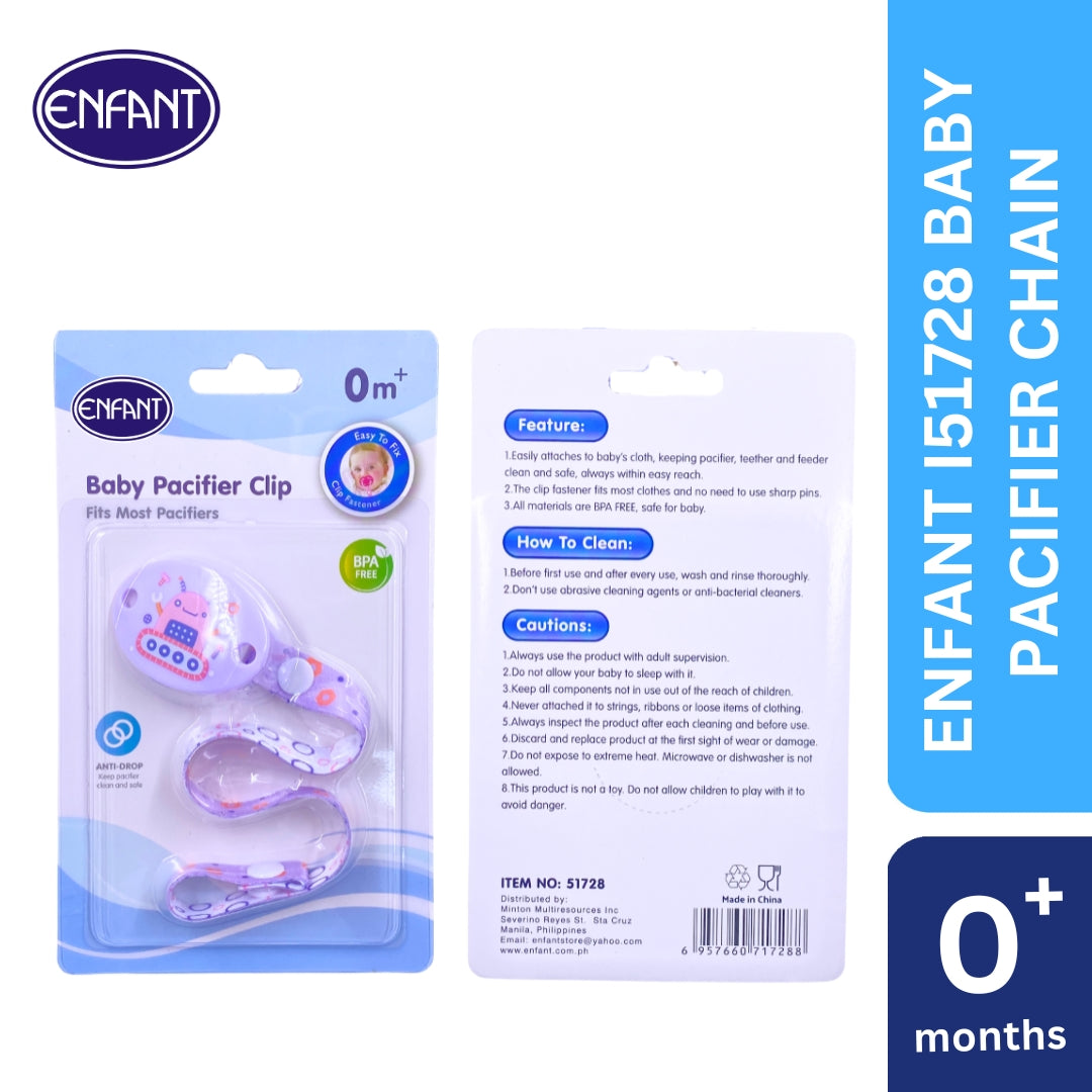 ENFANT BABY PACIFIER HANDLE CHAIN