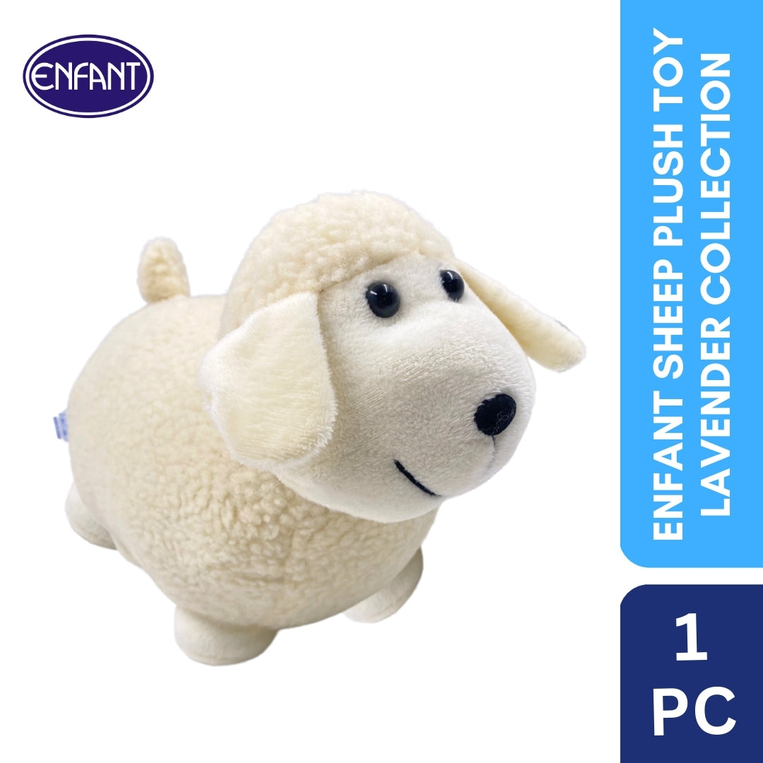 ENFANT BABY LAVENDER COLLECTION SHEEP PLUSH TOY