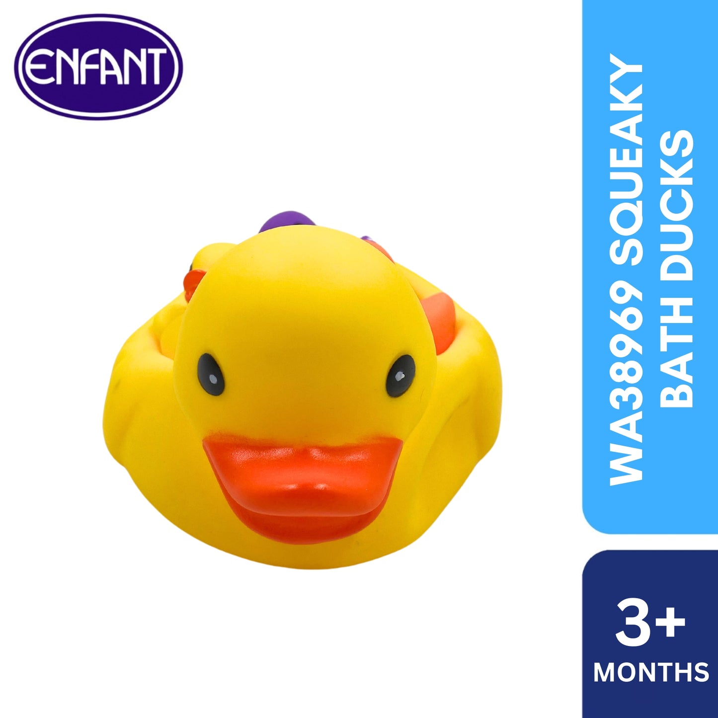 ENFANT BABY SQUEAKY BATH DUCKS_ideal for gift
