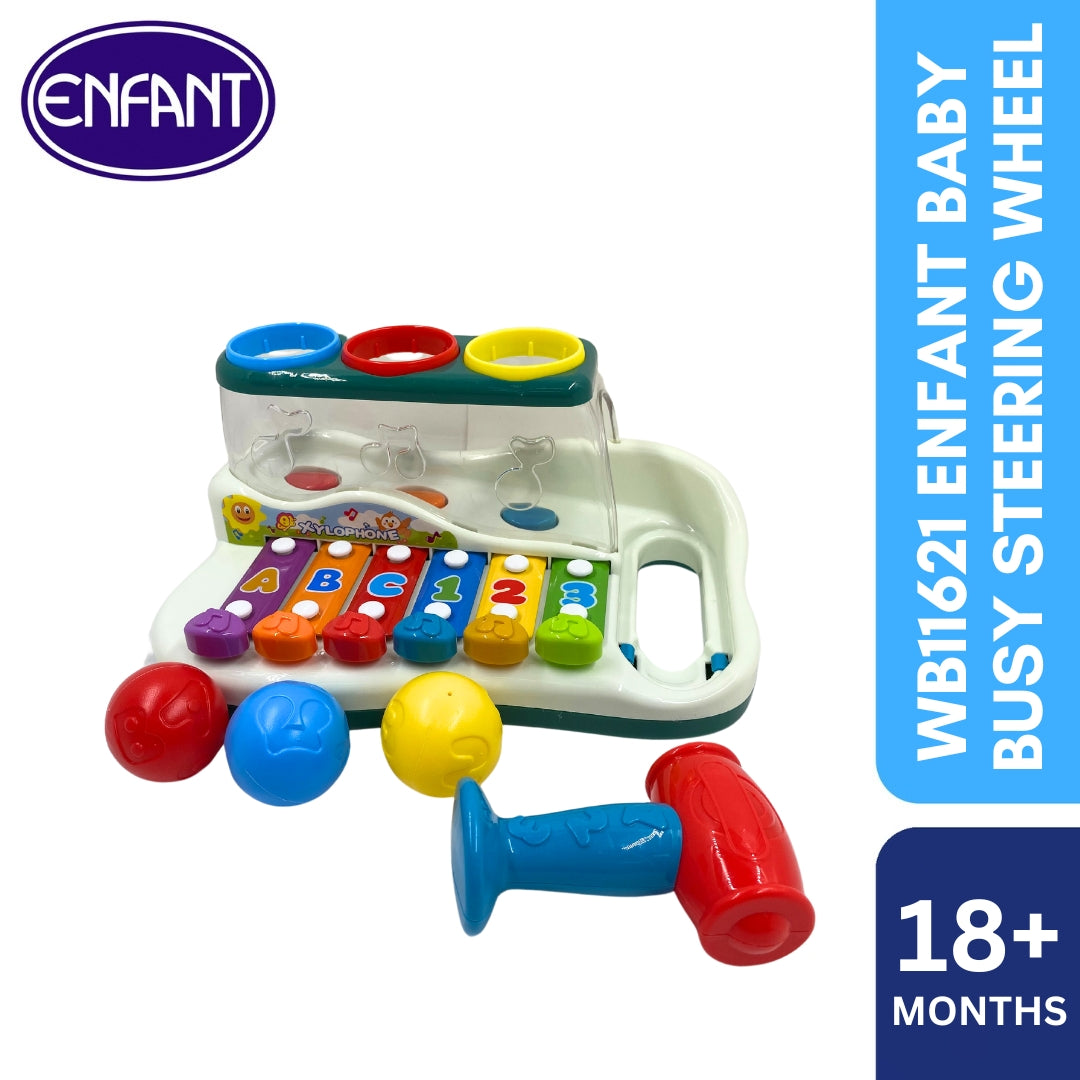 enfant baby xylophone toy with different sounds and balls with hammer