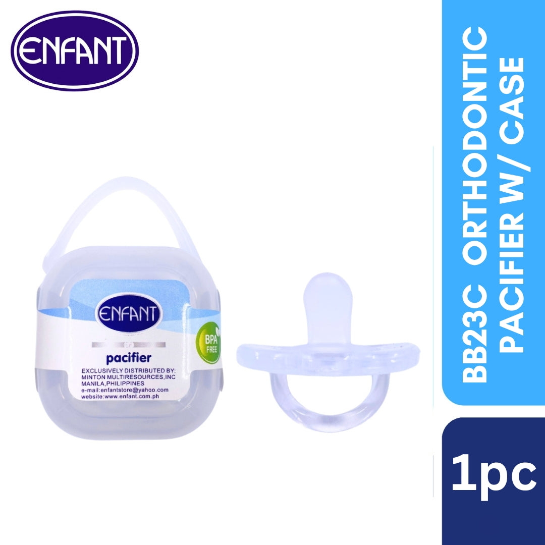 Baby Silicone Pacifier Teether Soother with Flat/Round Molar Stick Nip