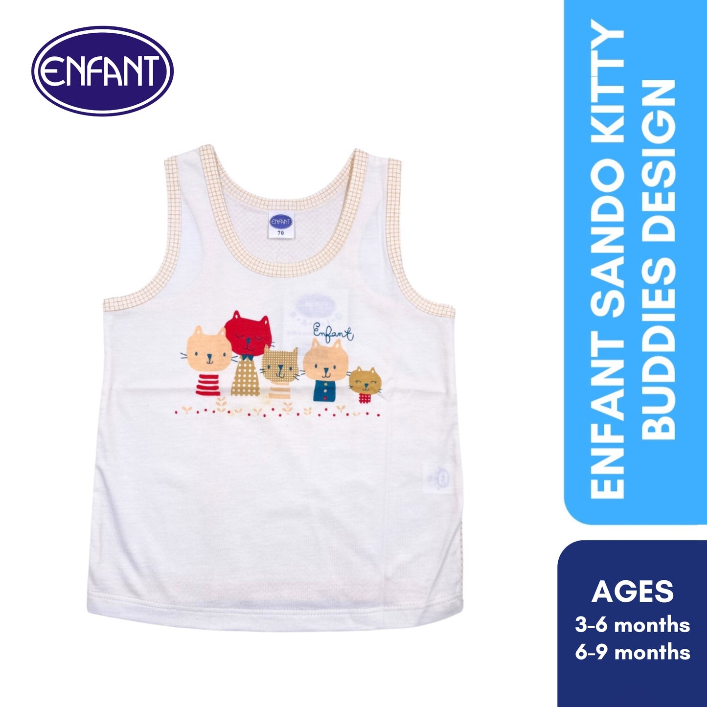 Enfant Sando Kitty Buddies Design