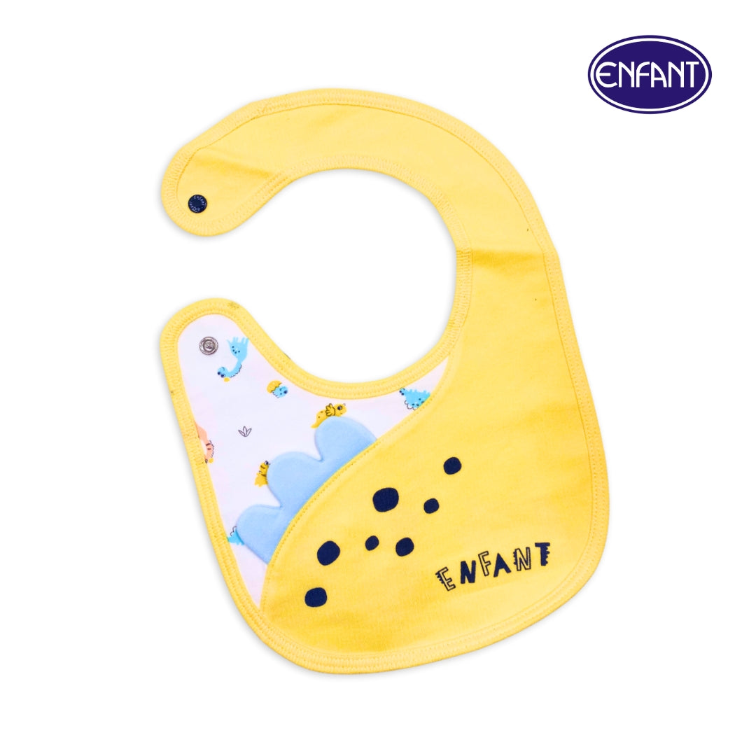 Enfant Dino Cozy Bib