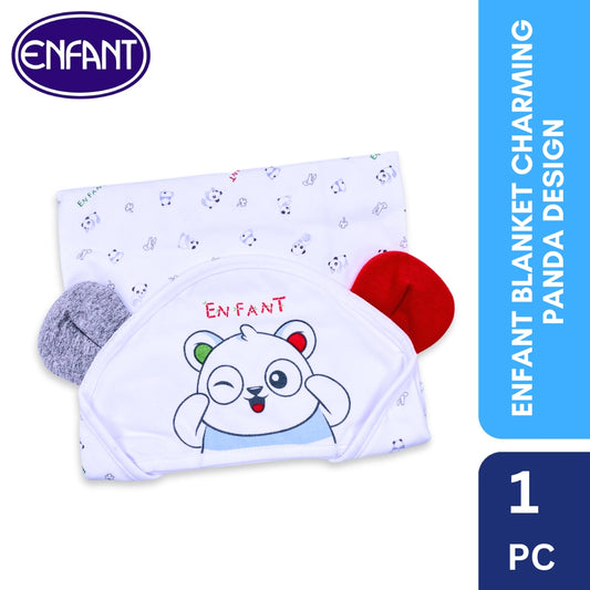 Enfant Blanket Charming Panda Design