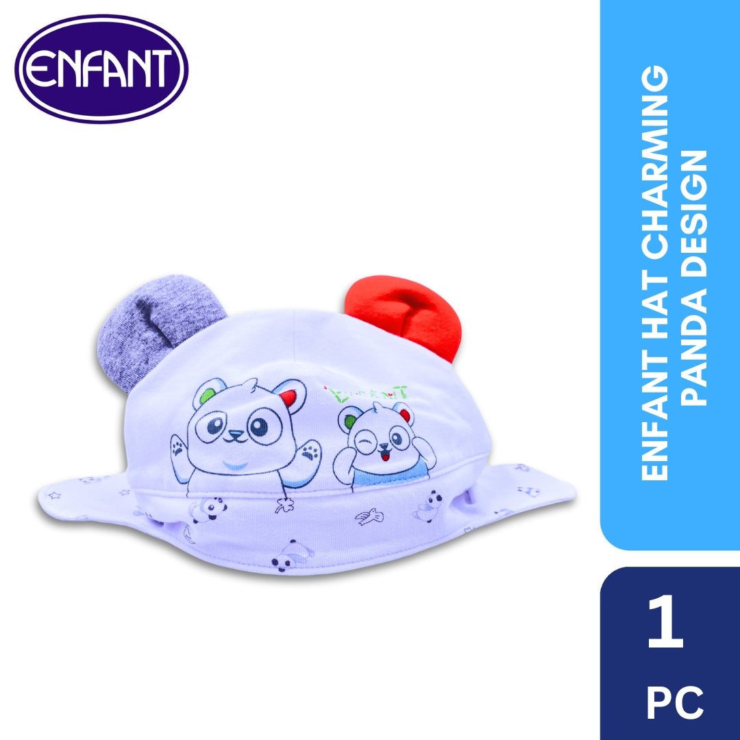 Enfant Hat Charming Panda Design