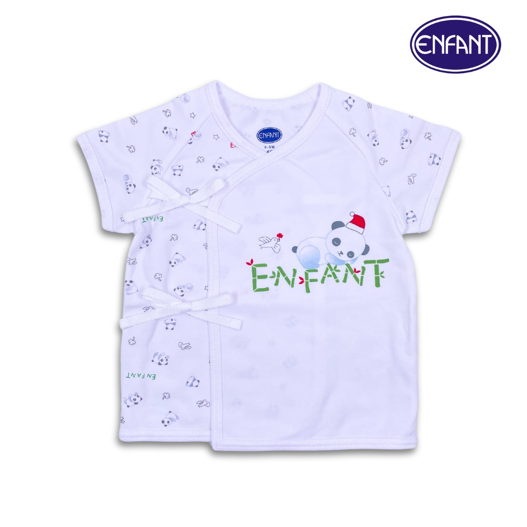 Enfant Tieside Terno shirt & Short w/ Charming panda design