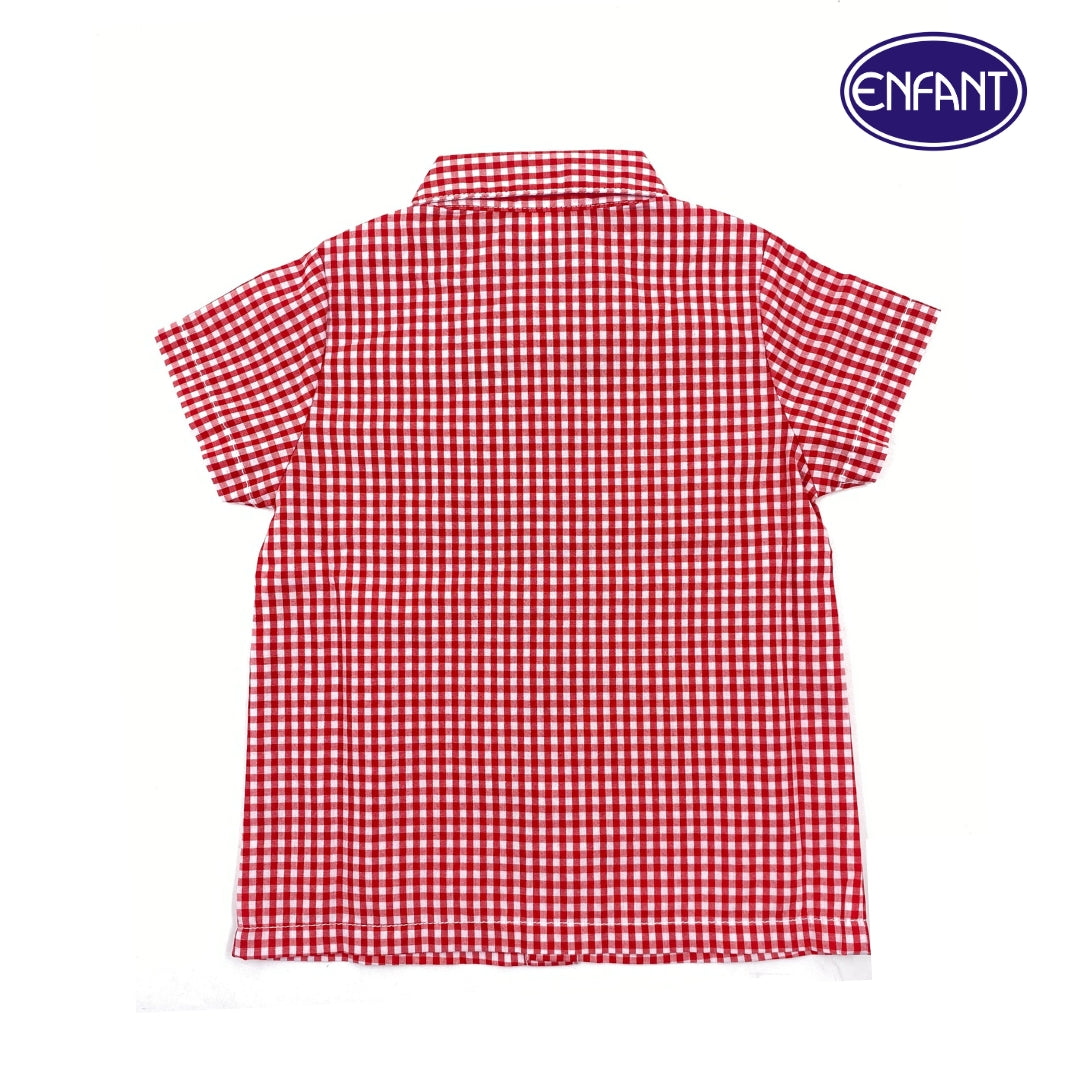 Enfant Terno Polo & Short Stripes