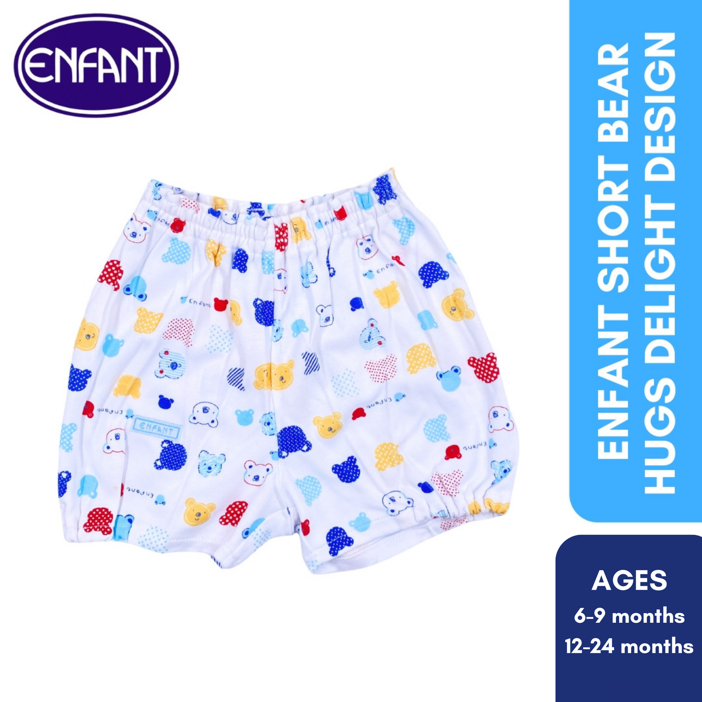 Enfant Short Bear Hugs Delight Design
