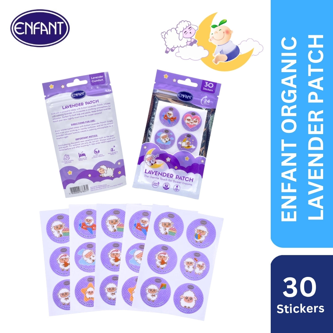 ENFANT ORGANIC LAVENDER PATCH - 30 PCS
