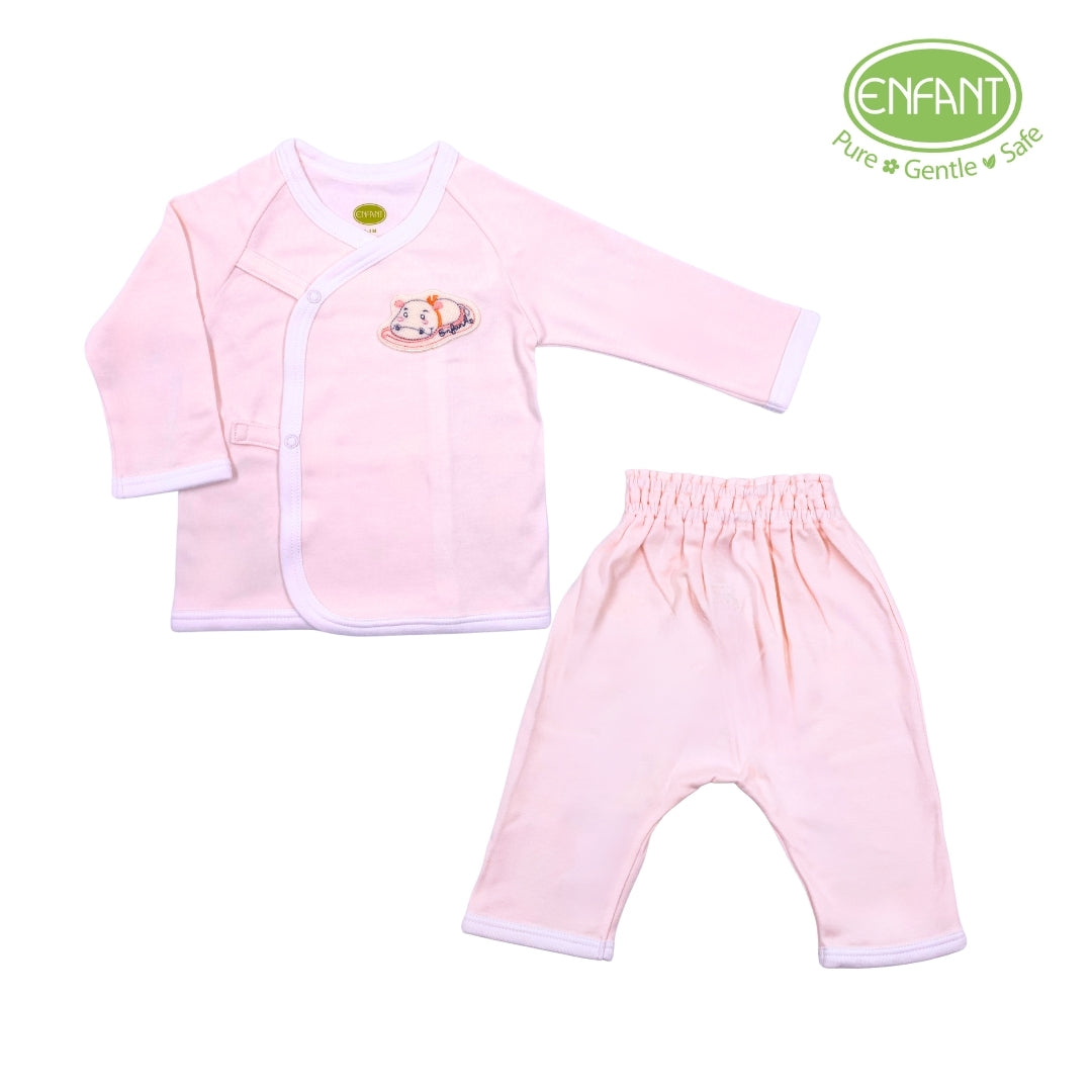 ENFANT BABY LONG SLEEVE FEATURING HIPPO DESIGN