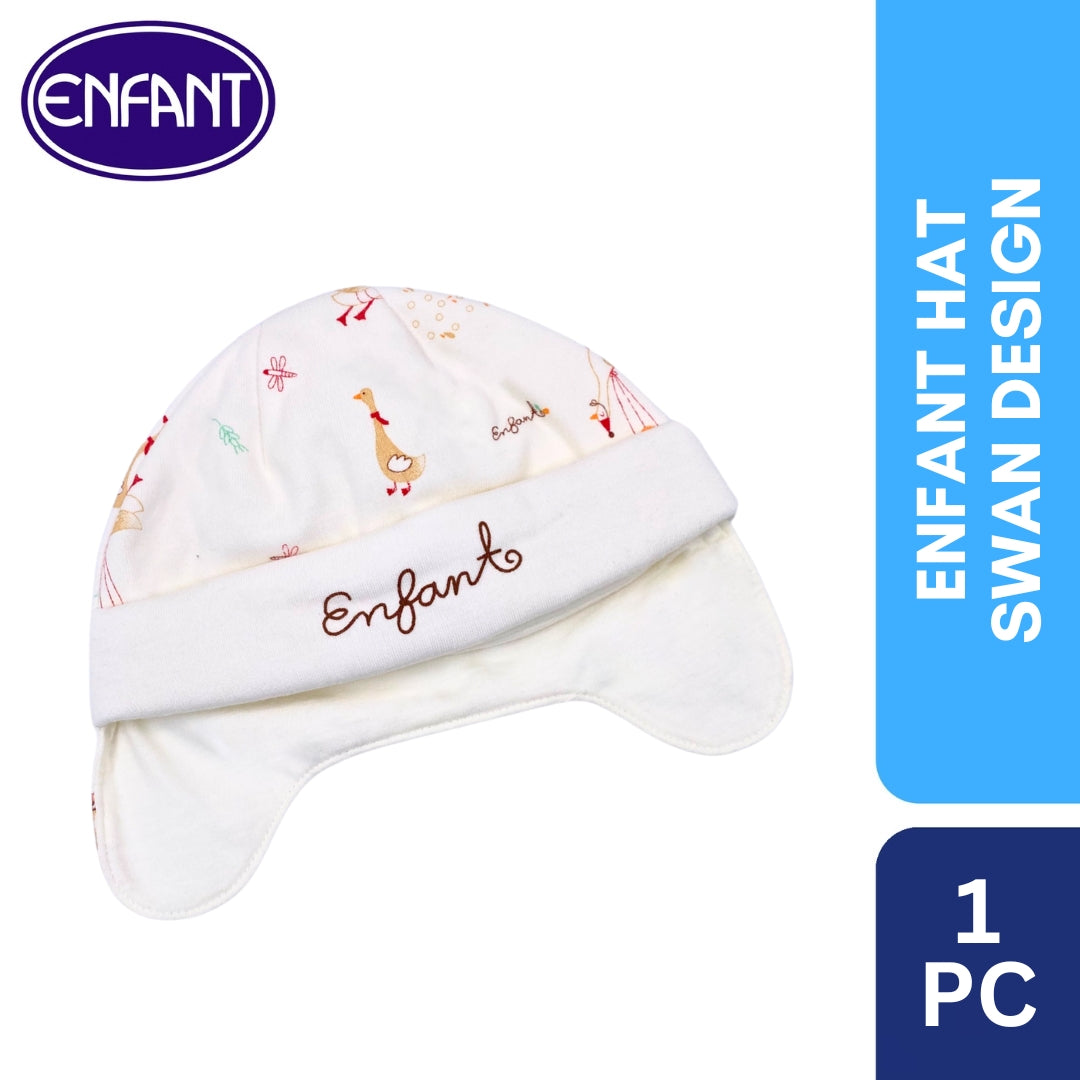 Enfant Organic Hat Swan Design