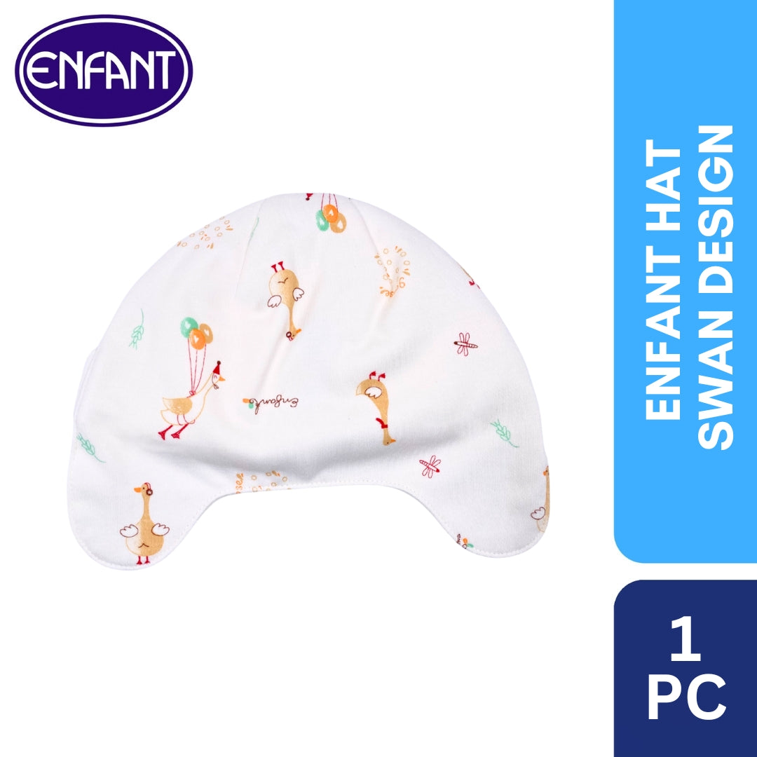 Enfant Organic Hat Swan Design