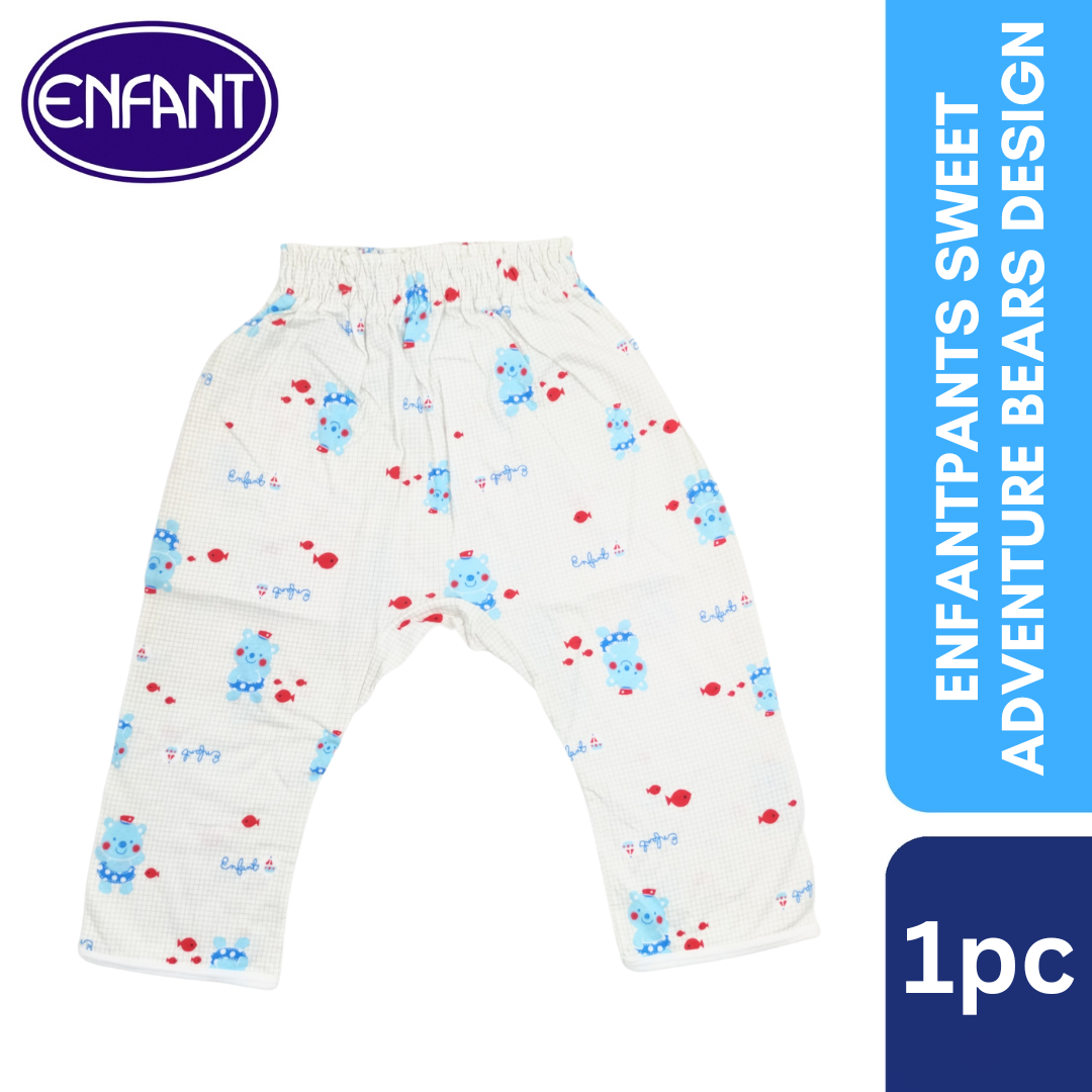 Enfant Pants Sweet Adventure Bears design