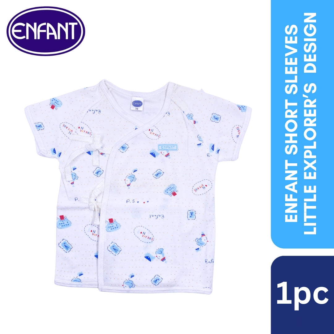 Enfant Short Sleeves Little Explorer’s design