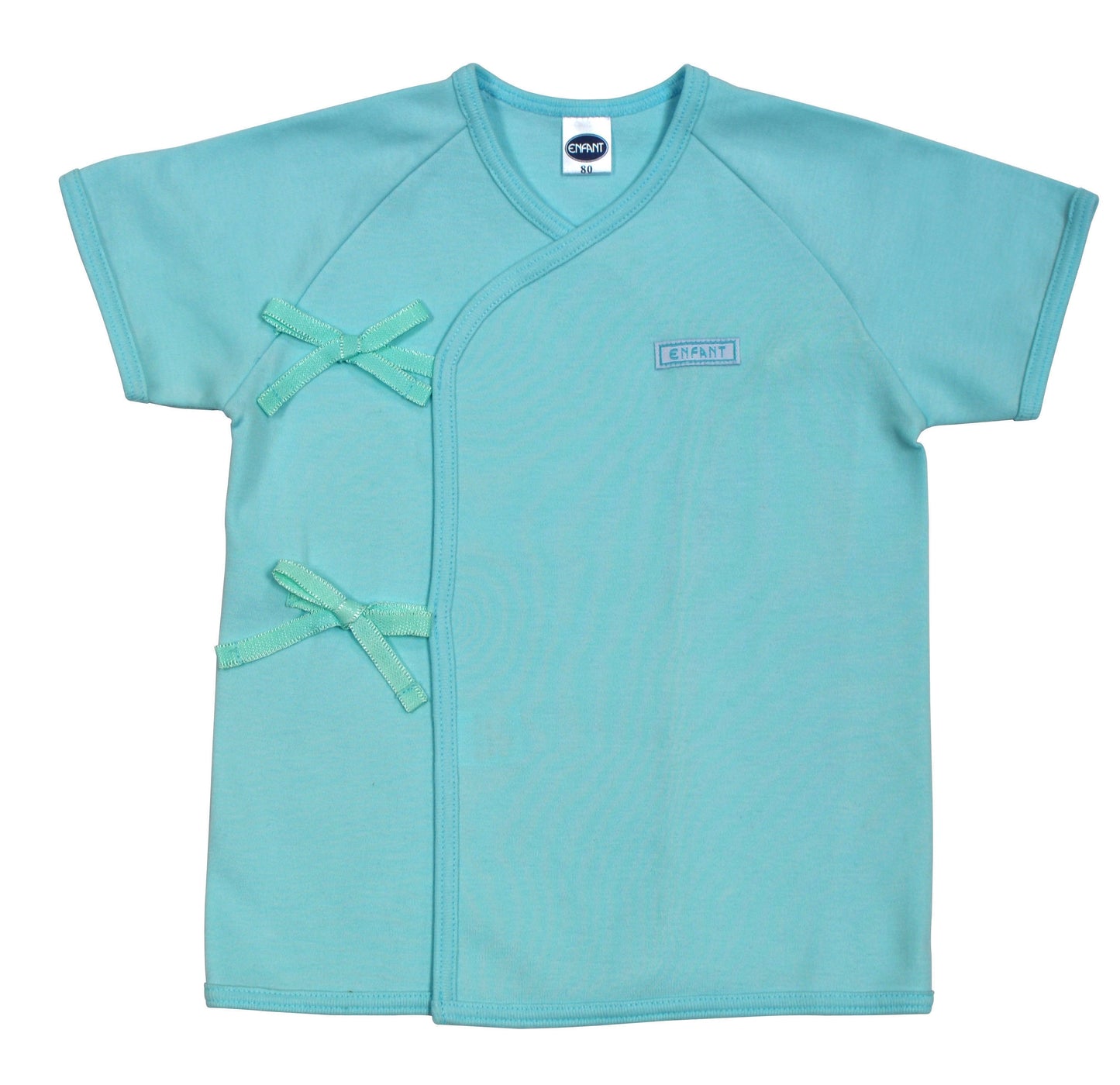 Enfant Baby Clothes Shirt Tie side / kimono - Newborn Plain basic Short Sleeves