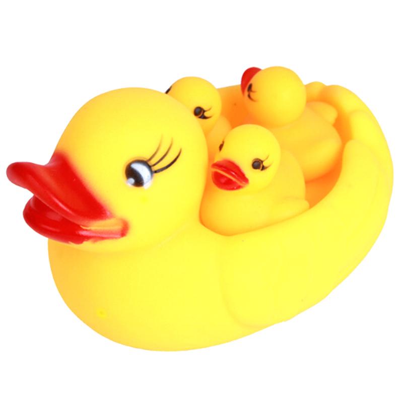 Enfant 10"squeaky ducks, 4pcs