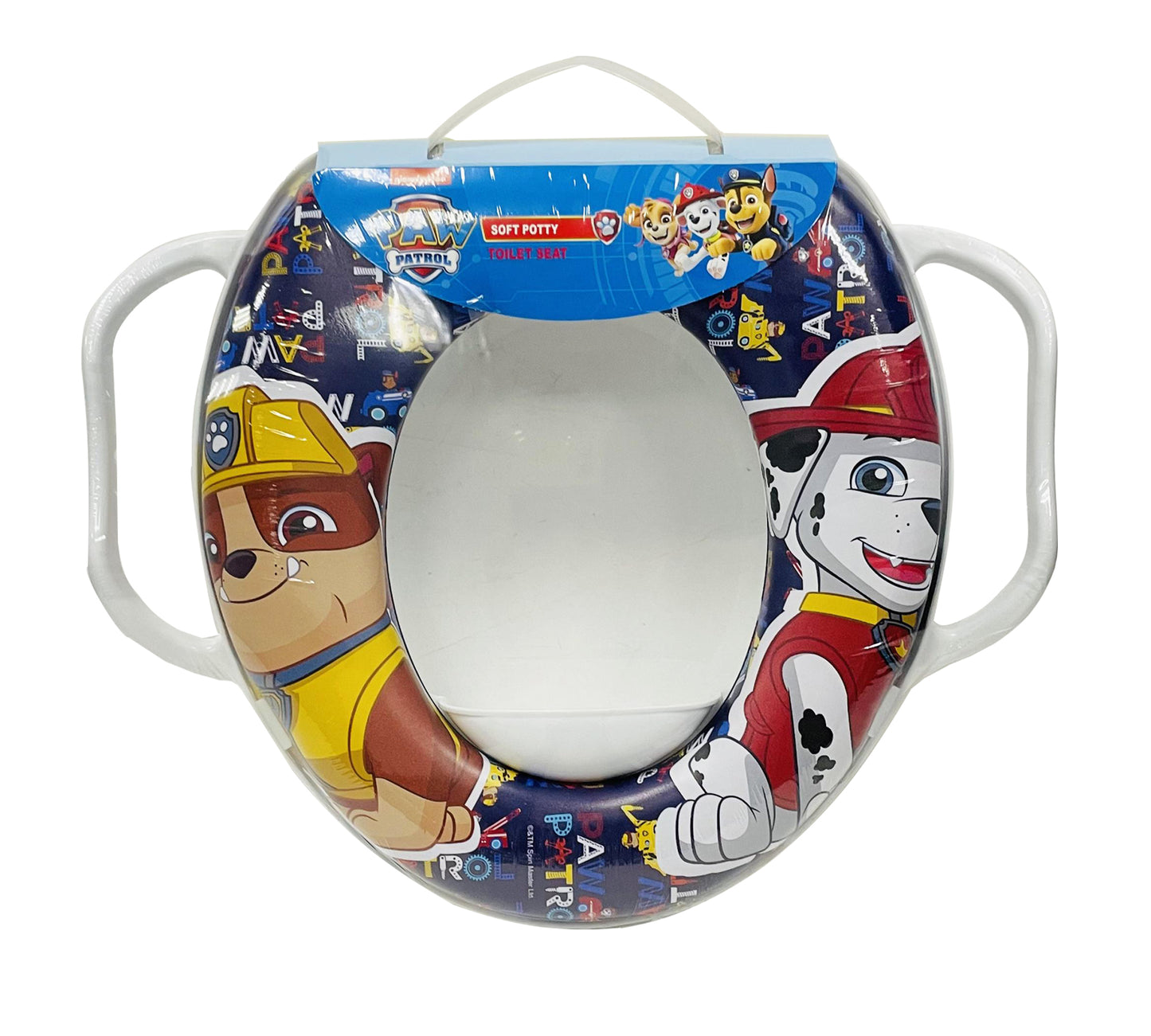 PAW PATROL Potty trainer TOILET SEAT WITH HANDLE