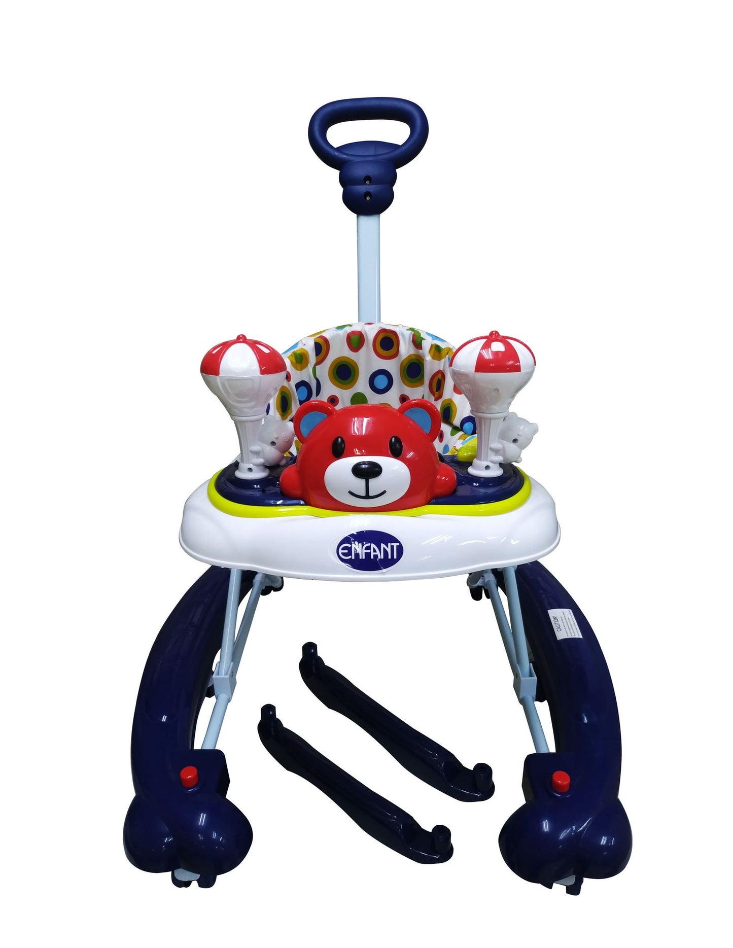 Enfant Baby Walker 2-in-1 and Baby Rocker with Toys and Pusher ( Free Delivery upto 200)