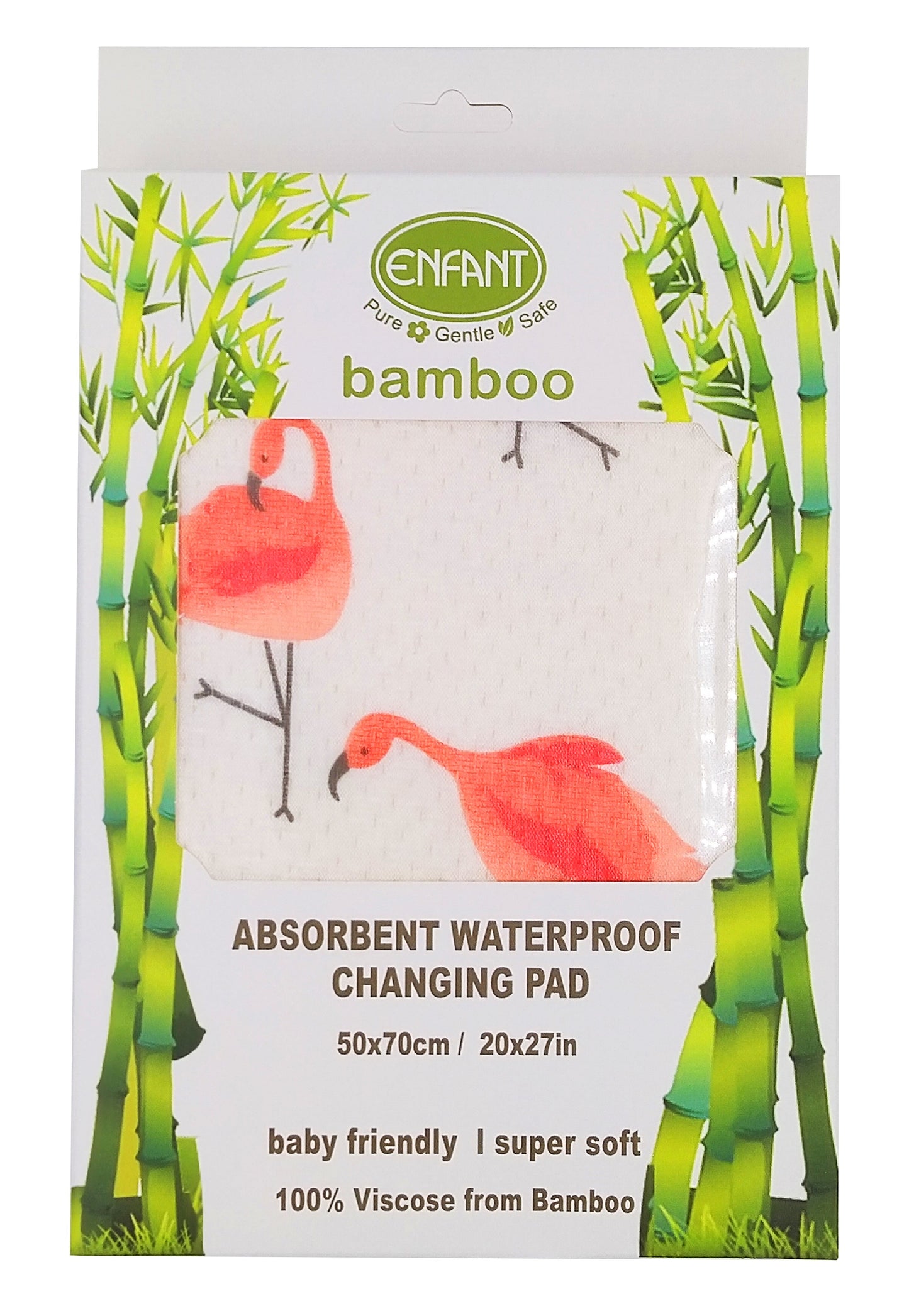 Enfant Bamboo Waterproof Absorbent Bedmat Bed Mat Mattress Protector  Urinal pad Size 70x110 or 50x70